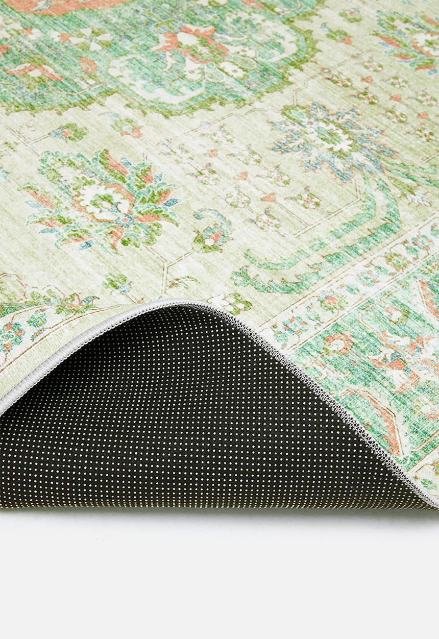 Evadene Antique Rug Green - 160x230