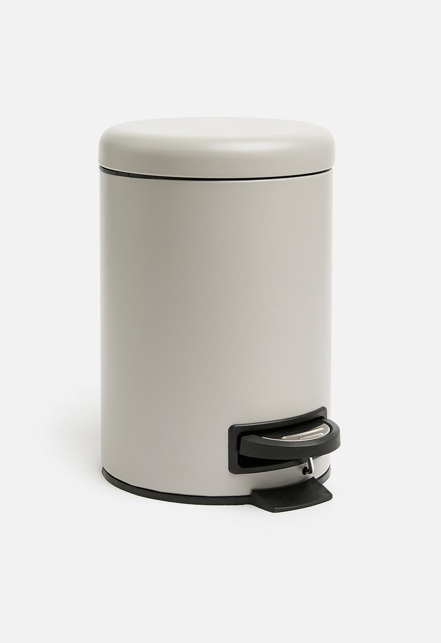 Small Pedal Bin - Taupe