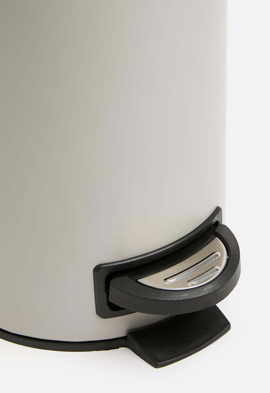 Small Pedal Bin - Taupe