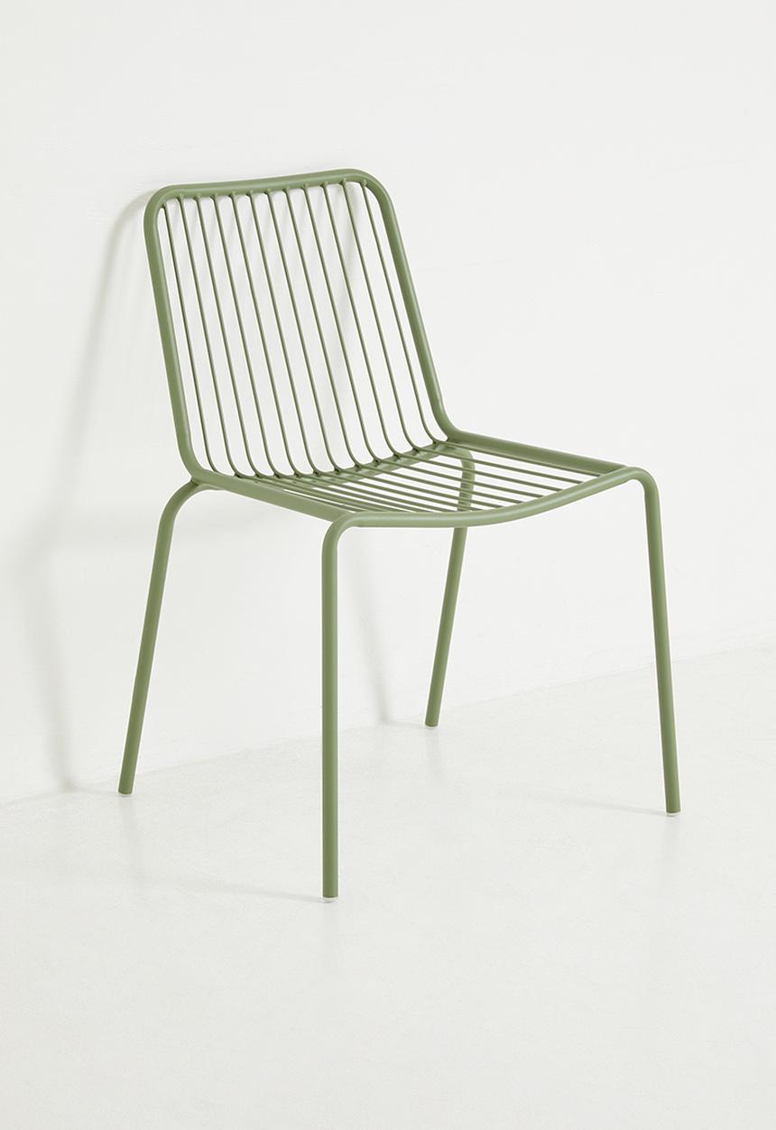 Noa Outdoor Dining Chair - Green