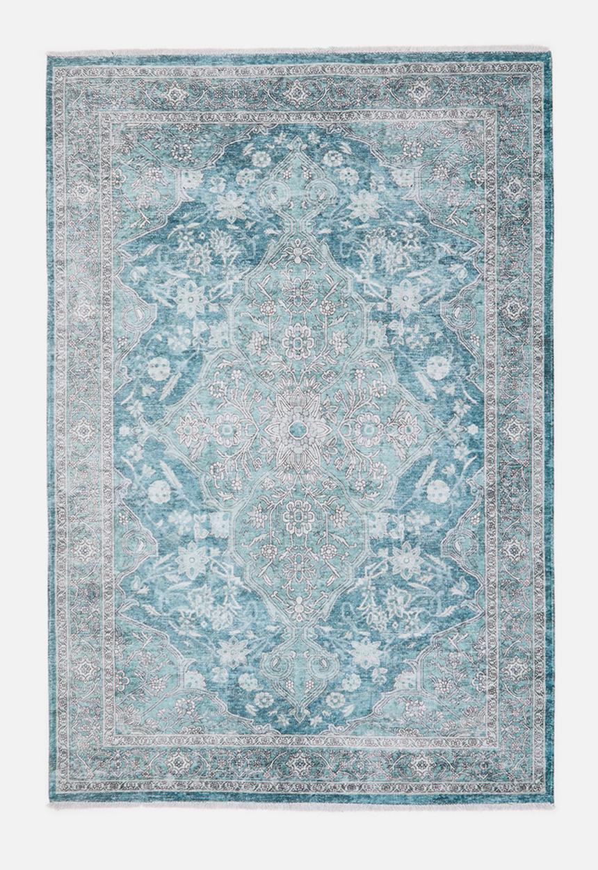 Eve Plush Woven Antique Rug Sage - 160 x 230