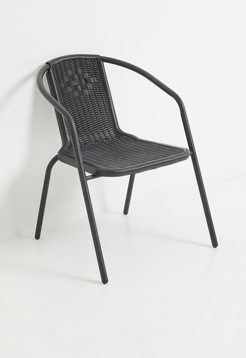 Bistro Garden Chair - Black