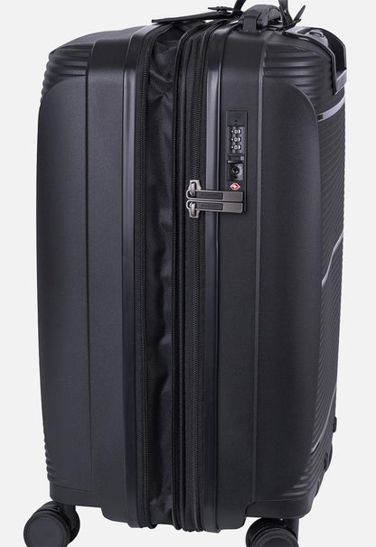 QWEST CARRY ON TROLLEY CASE - BLACK