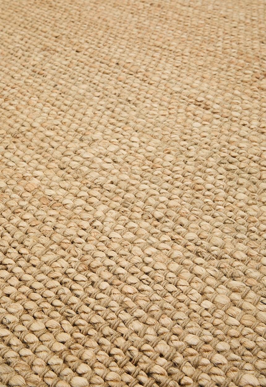 Handwoven Jute Rug - Natural - 80 x 300