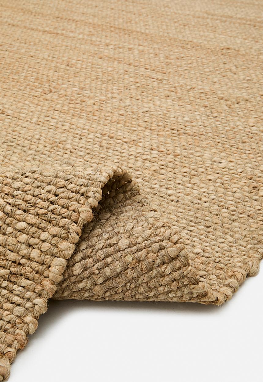 Handwoven Jute Rug - Natural - 80 x 300