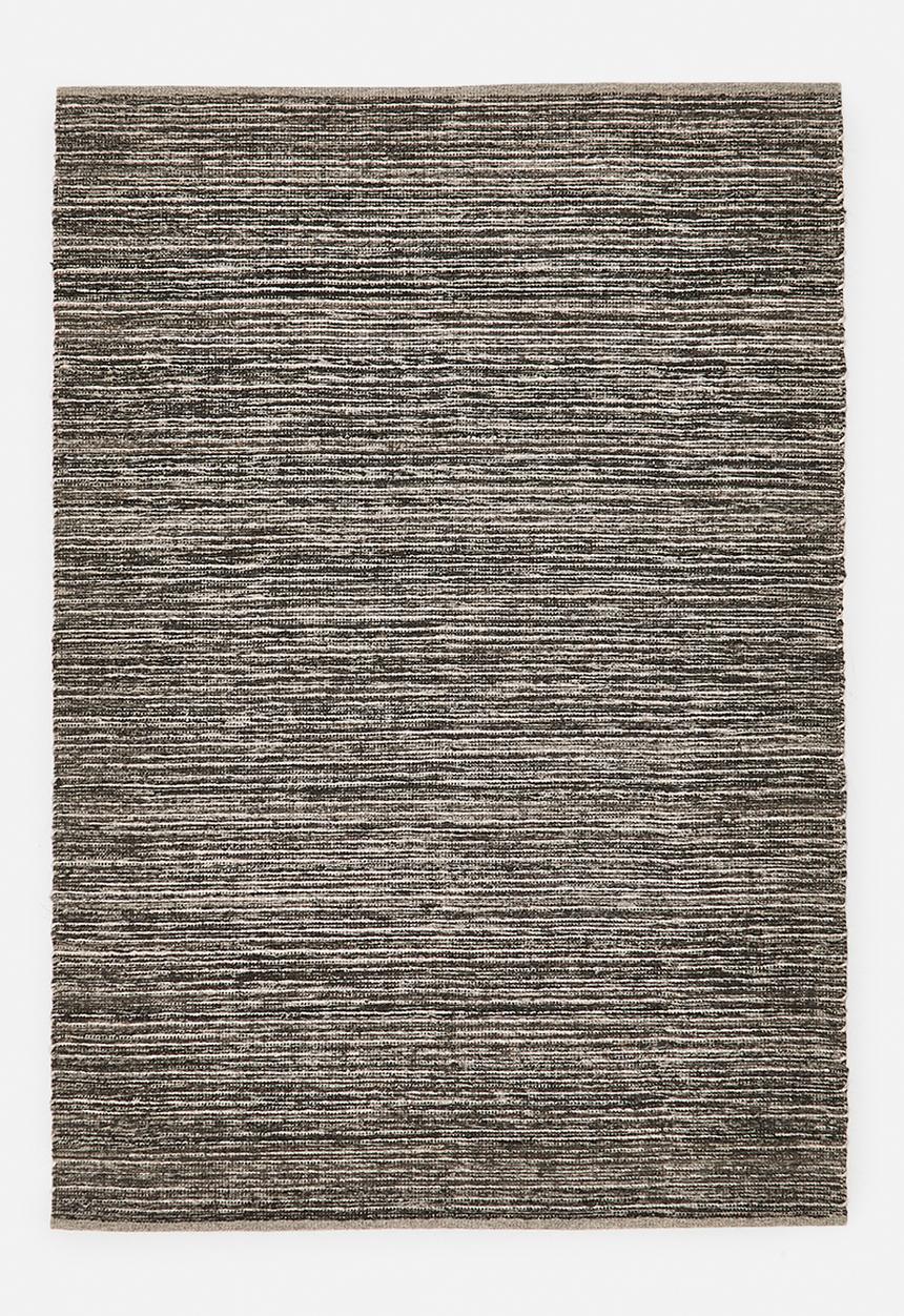 Orren Handwoven Pet Poly Rug- Brown & Charcoal - 160 x 230