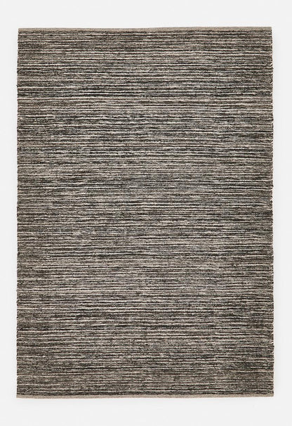 Orren Handwoven Pet Poly Rug- Brown & Charcoal - 160 x 230