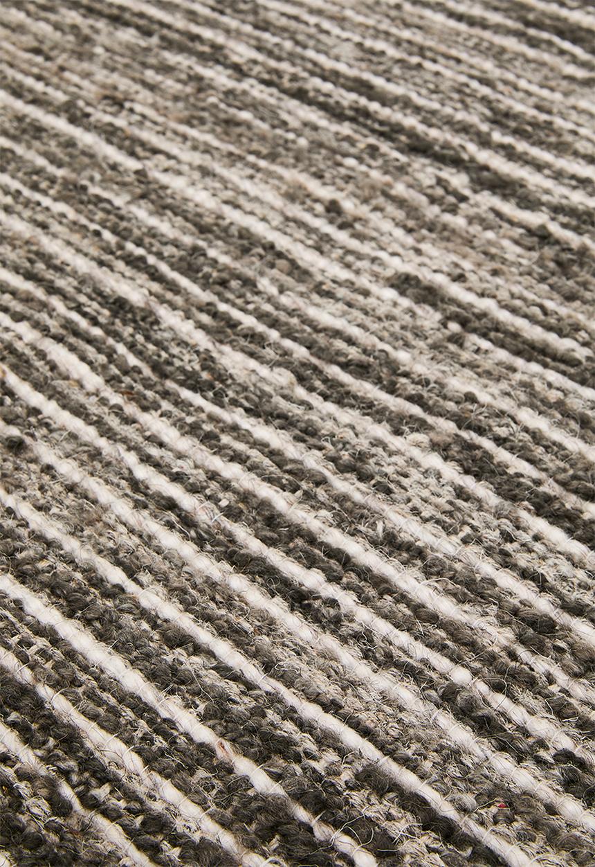 Orren Handwoven Pet Poly Rug- Brown & Charcoal - 160 x 230