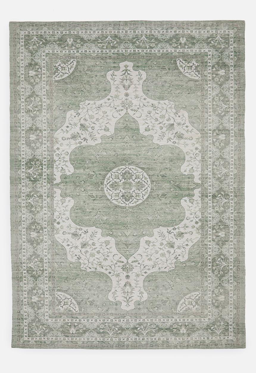 Soren Chenille Distressed Floral Rug Multi - 300 x 400