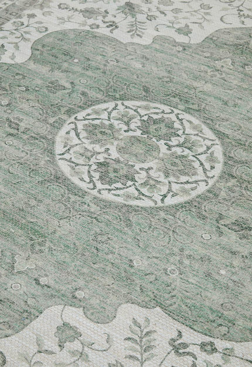 Soren Chenille Distressed Floral Rug Multi - 300 x 400