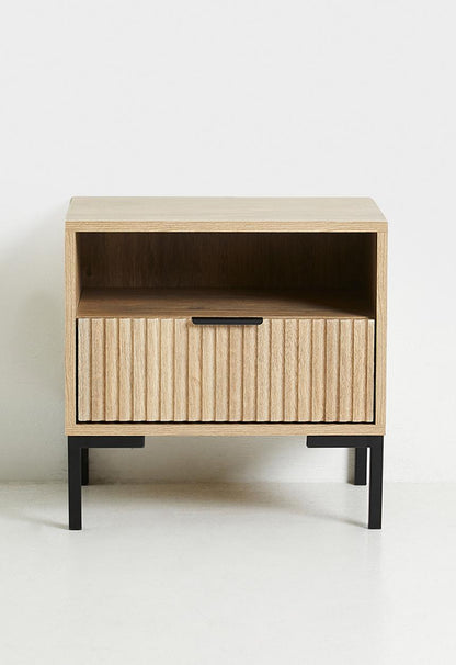 Carried Bedside Table- Natural.