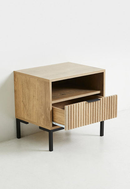 Carried Bedside Table- Natural.