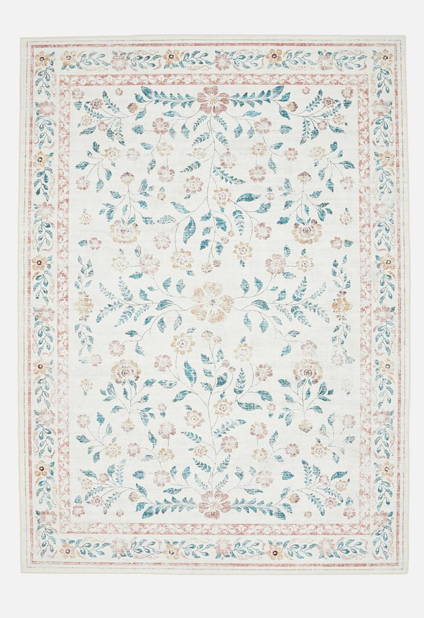 Elio Floral Rug Pink - 200x300