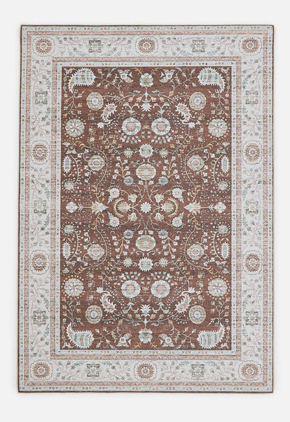 Saira Floral Rug Rust - 200x300