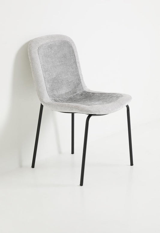Rae dining chair set of 2 - grey
