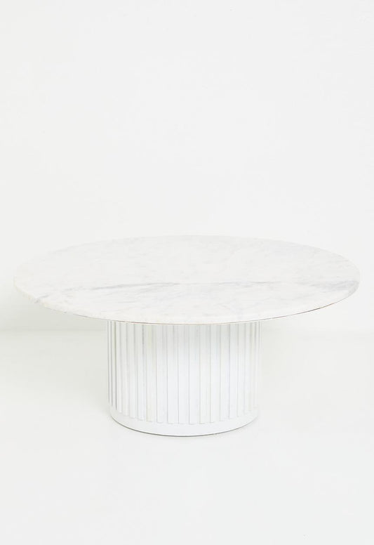 Maya marble and wood table