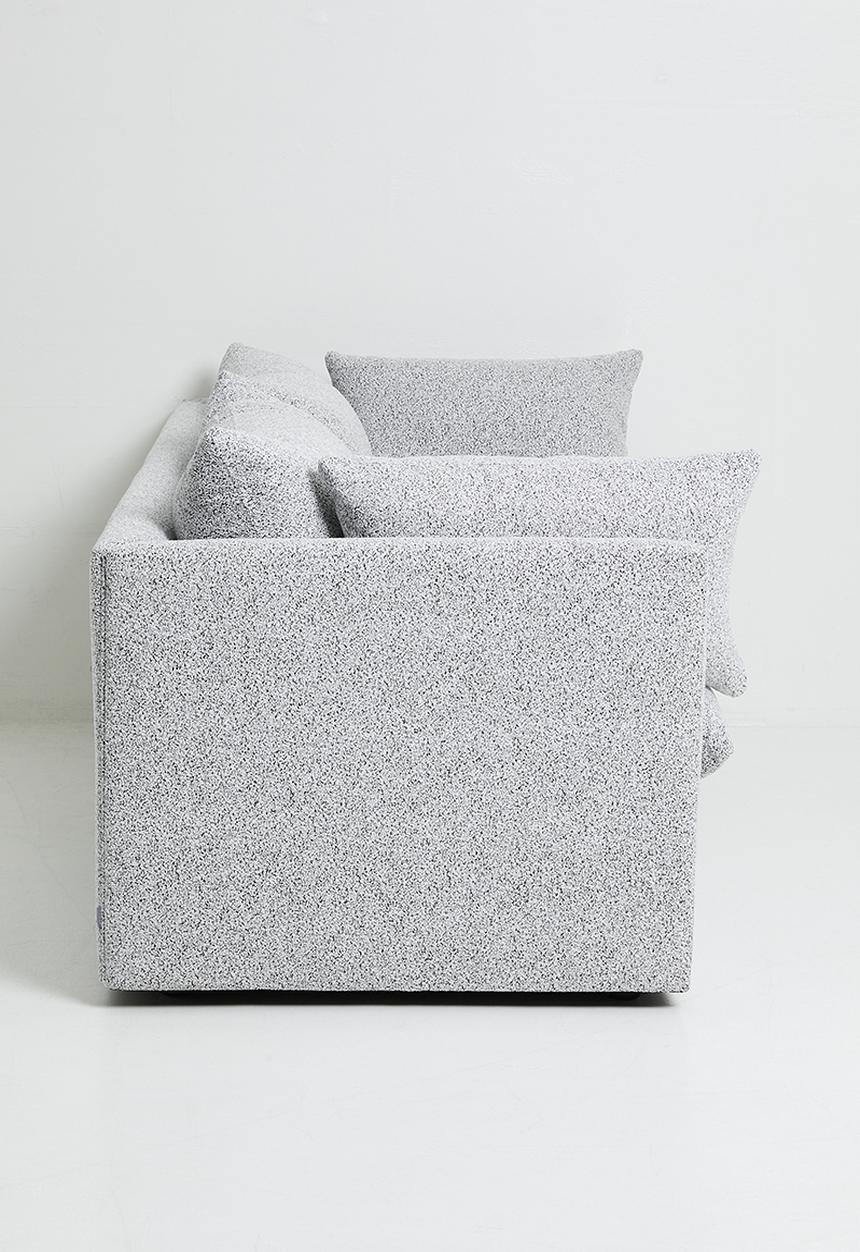 Lira luxe 3 seater - Salt & Pepper