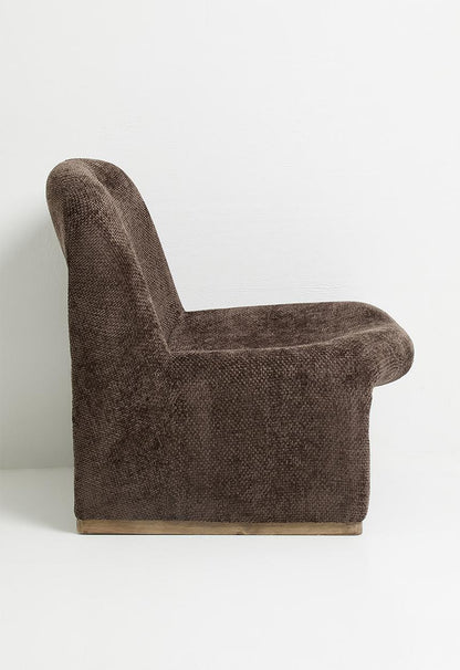 Harods Occasional Chair- Chocolate
