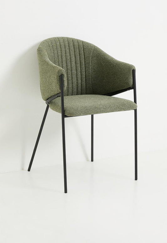 Olive dining chair - Green