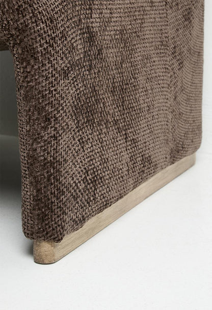 Harods Occasional Chair- Chocolate