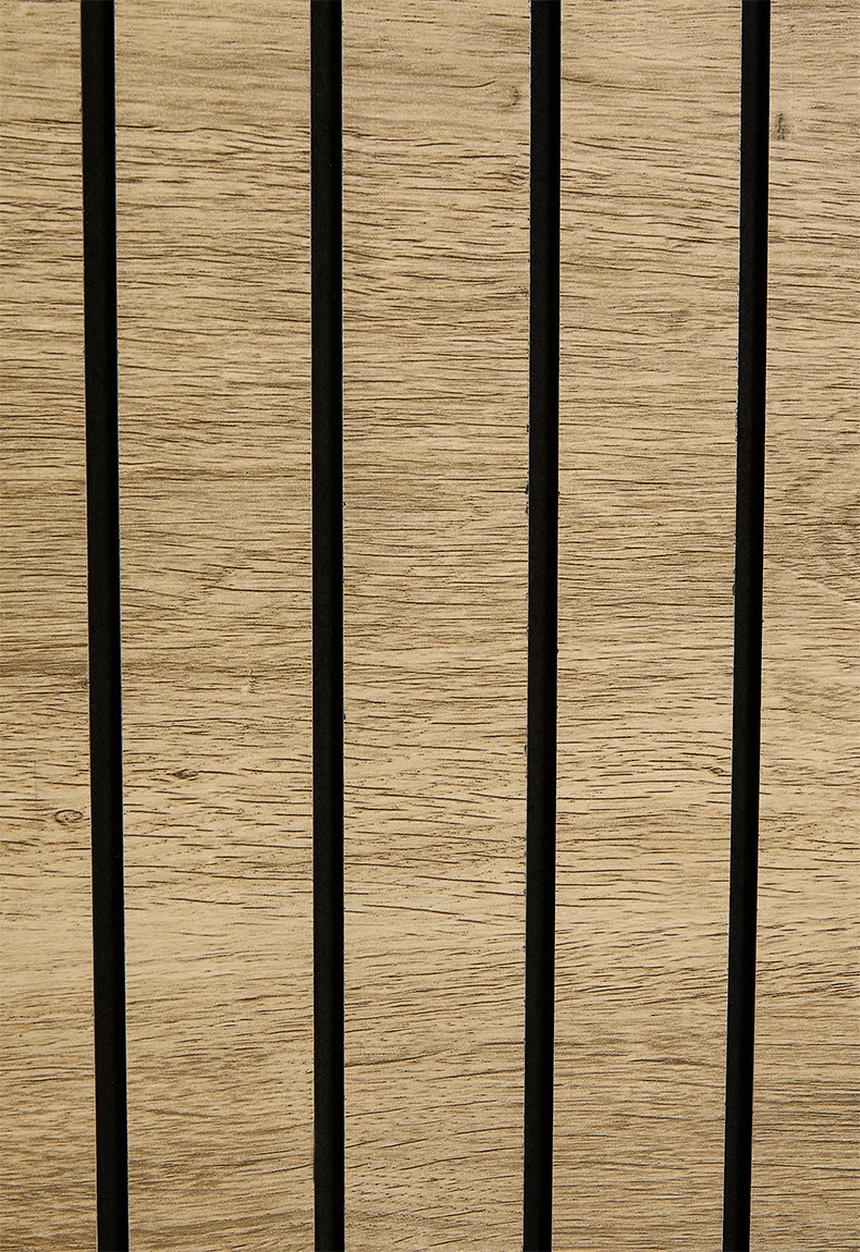 Soho Ribbed Headboard - Sand - King