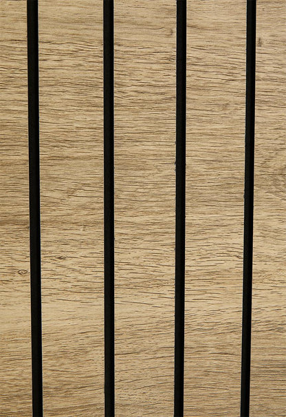 Soho Ribbed Headboard - Sand - King