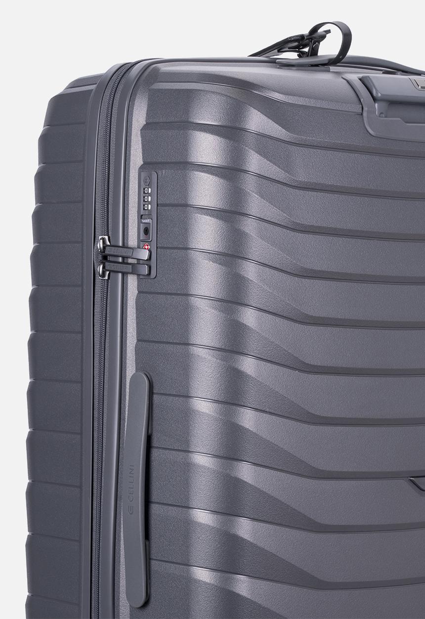 GRANDE EXTRA LARGE TROLLEY CASE - DARK GREY