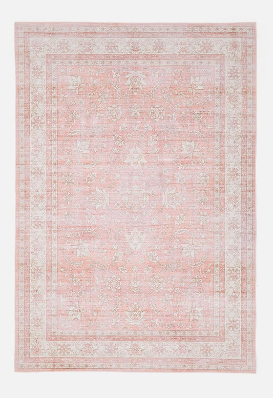 Brisbane Ysella Floral Rug Dusty Pink - 160x230