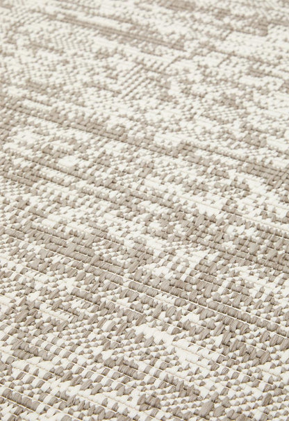 Distressed Outdoor/Indoor Rug Taupe - 200 x 300