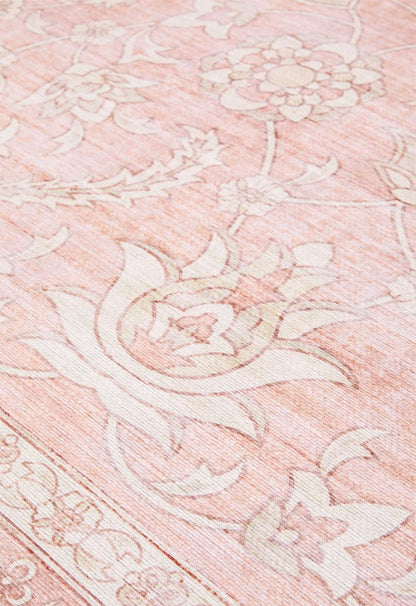 Brisbane Ysella Floral Rug Dusty Pink - 160x230