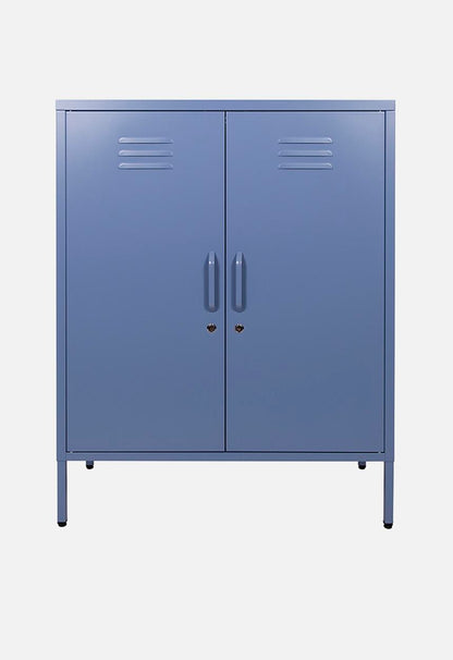 Popstrukt Sugar cube storage cabinet - pigeon blue