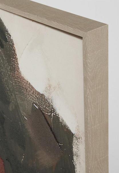 Wall Frame Canvas Brown
