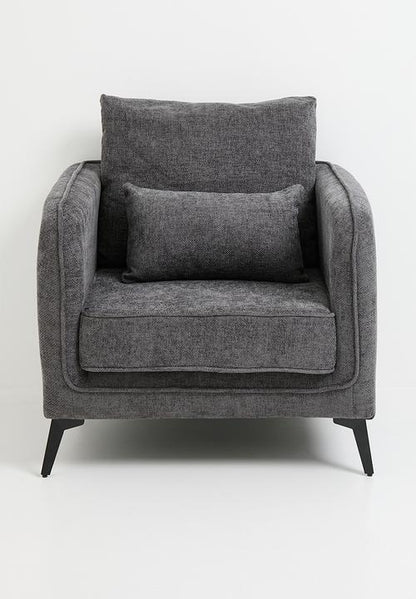 Magnus single seater sofa - smoke