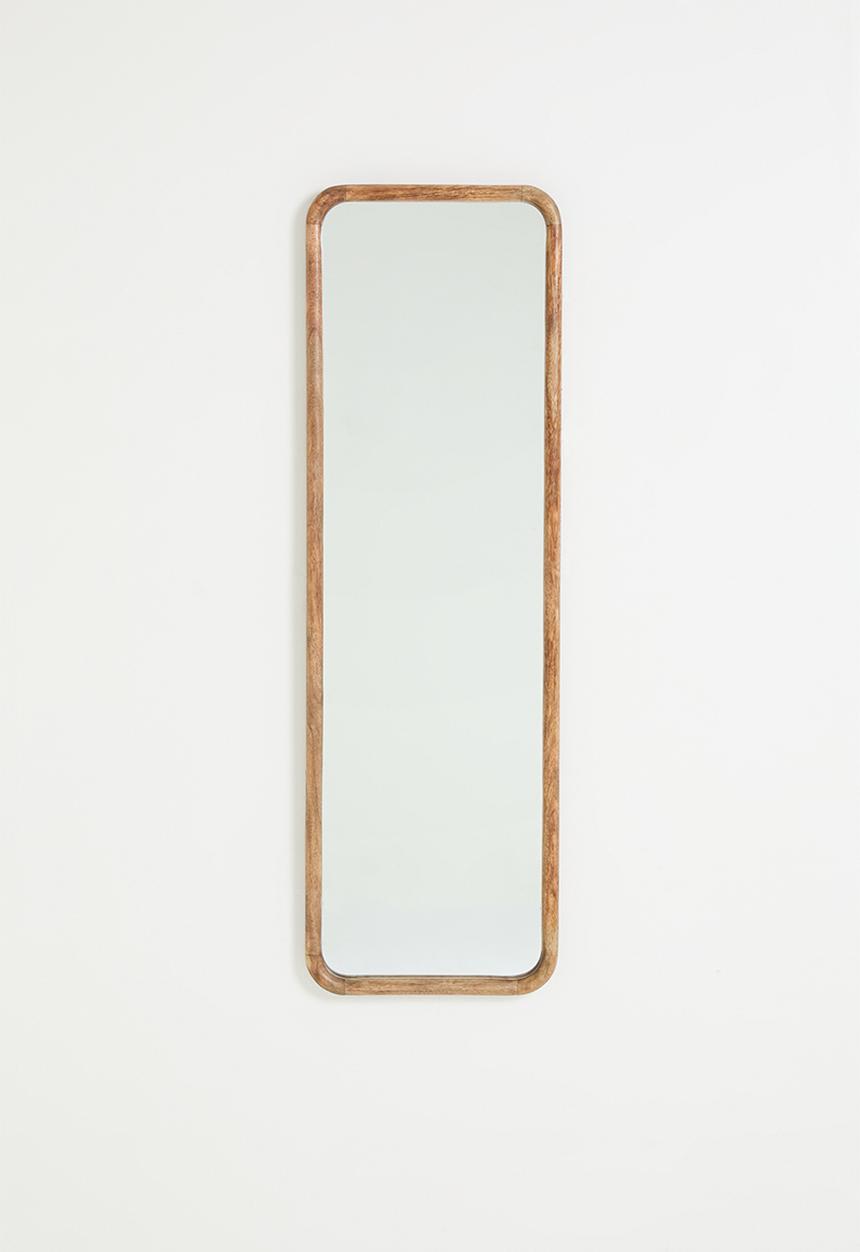 Full length rectangular mirror Natural