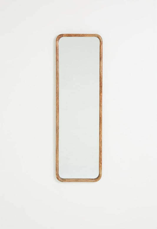 Full length rectangular mirror Natural