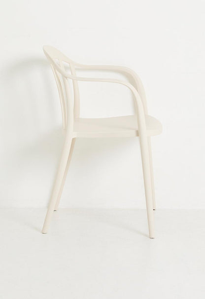 Luma Outdoor Dining Chair - Cream