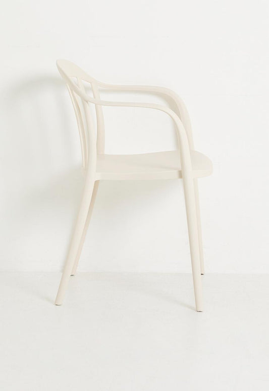 Luma Outdoor Dining Chair - Cream