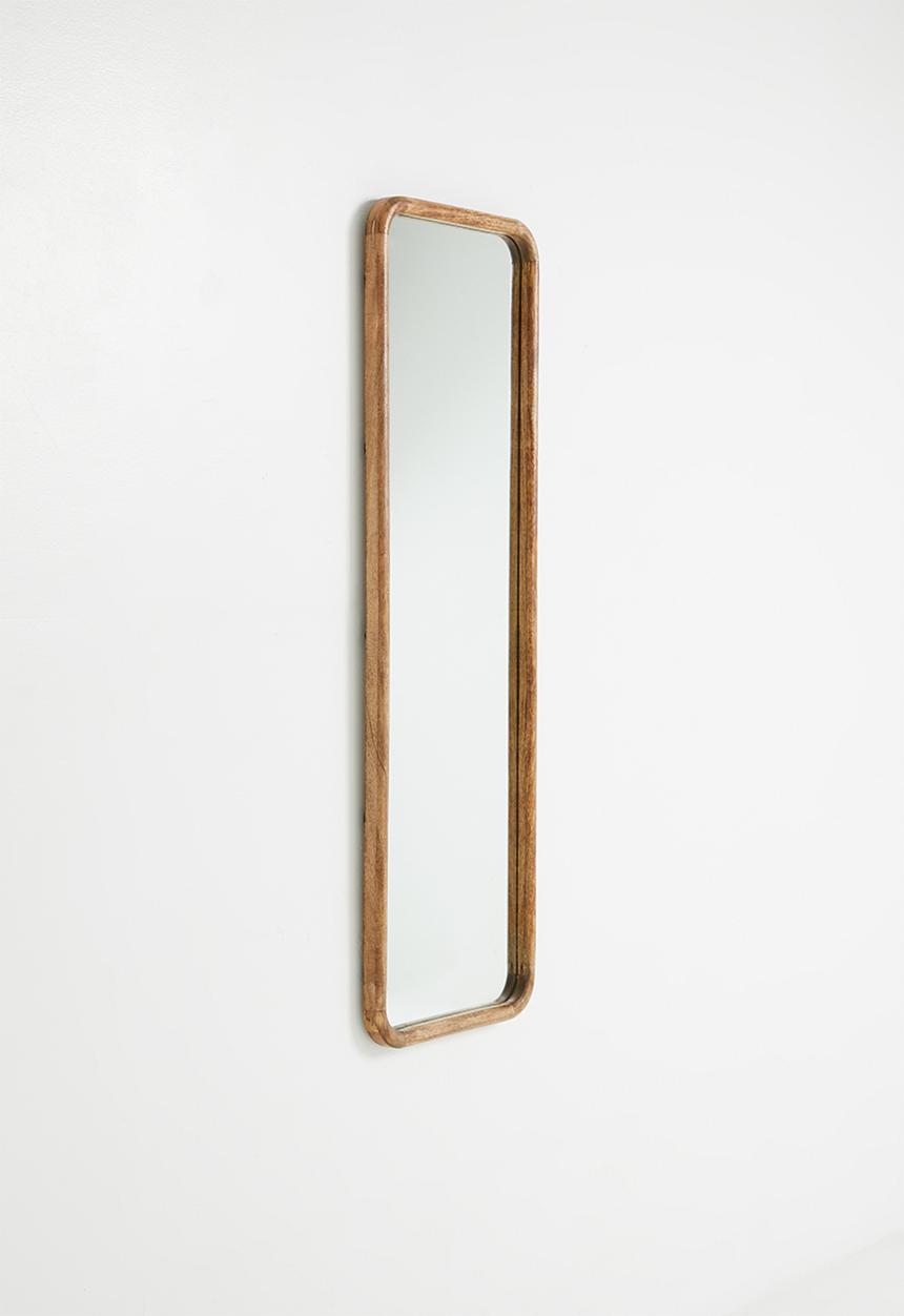 Full length rectangular mirror Natural