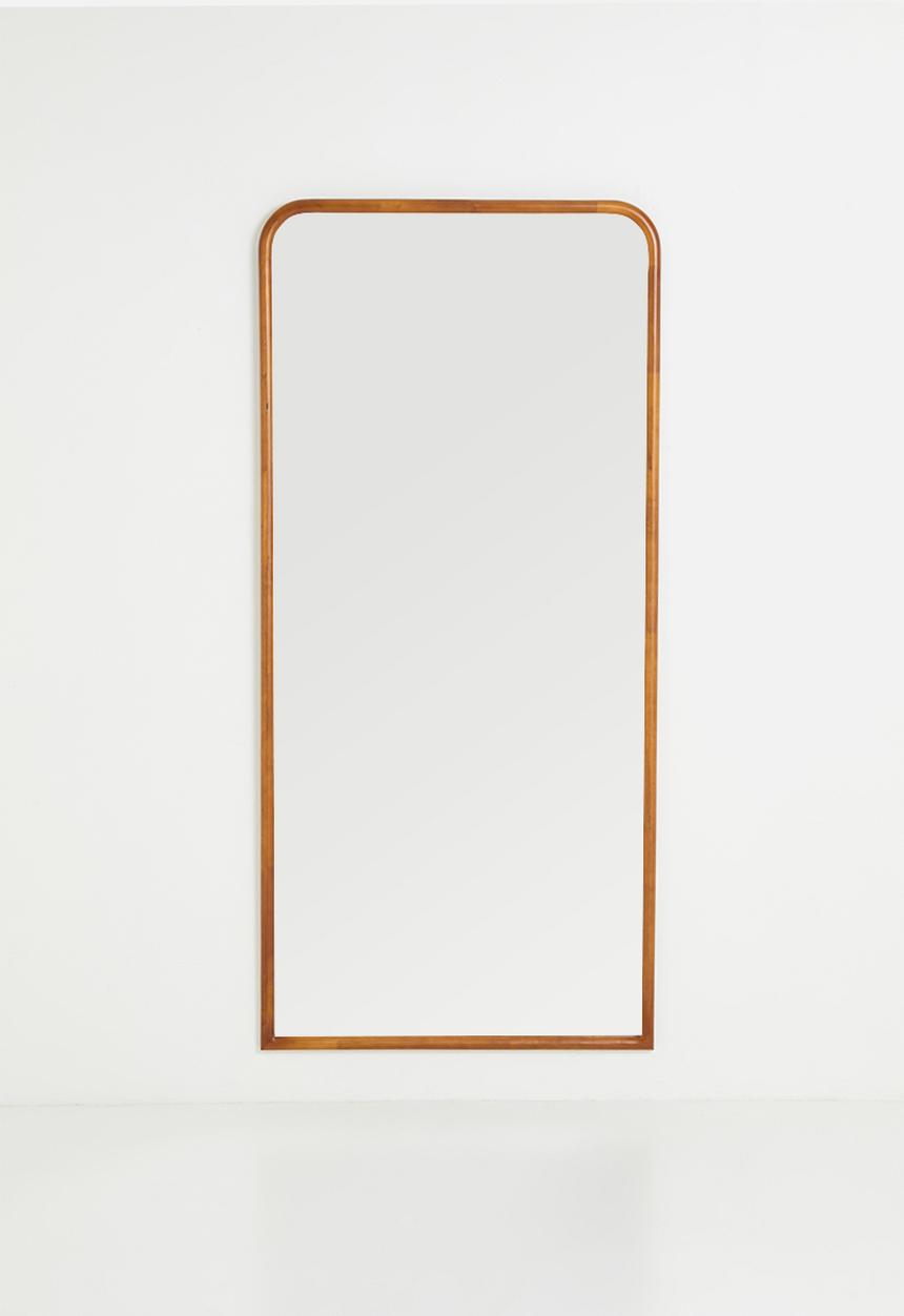 Wooden Arch Full Length Mirror