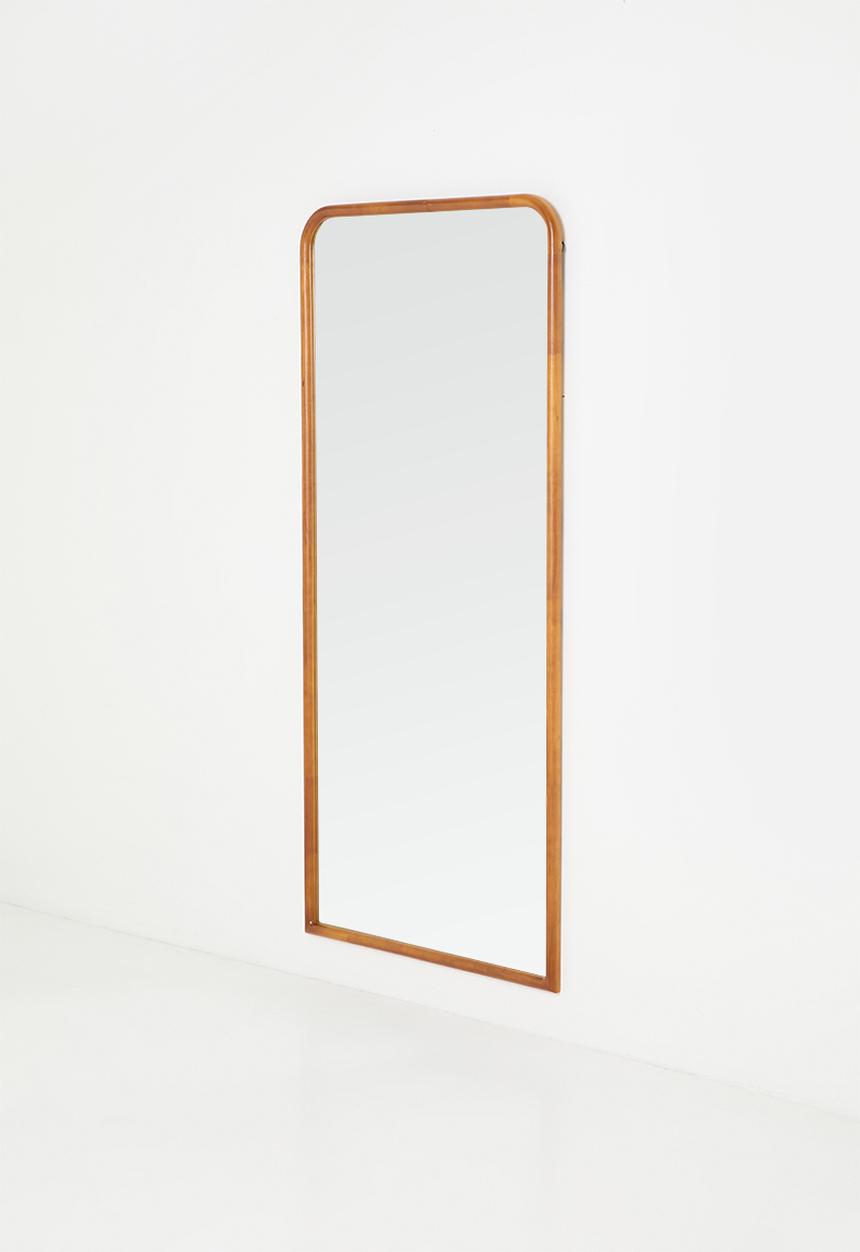 Wooden Arch Full Length Mirror