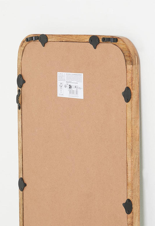 Full length rectangular mirror Natural