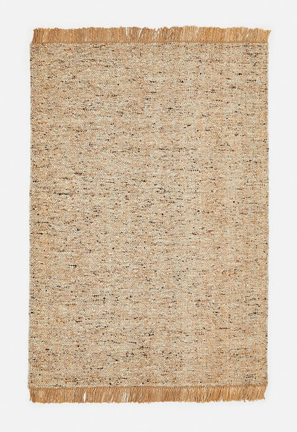 Katsuri Wool Jute Blend Rug Natural & Grey - 160 x 230