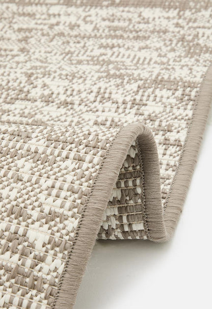 Distressed Outdoor/Indoor rug Taupe - 200 x 300