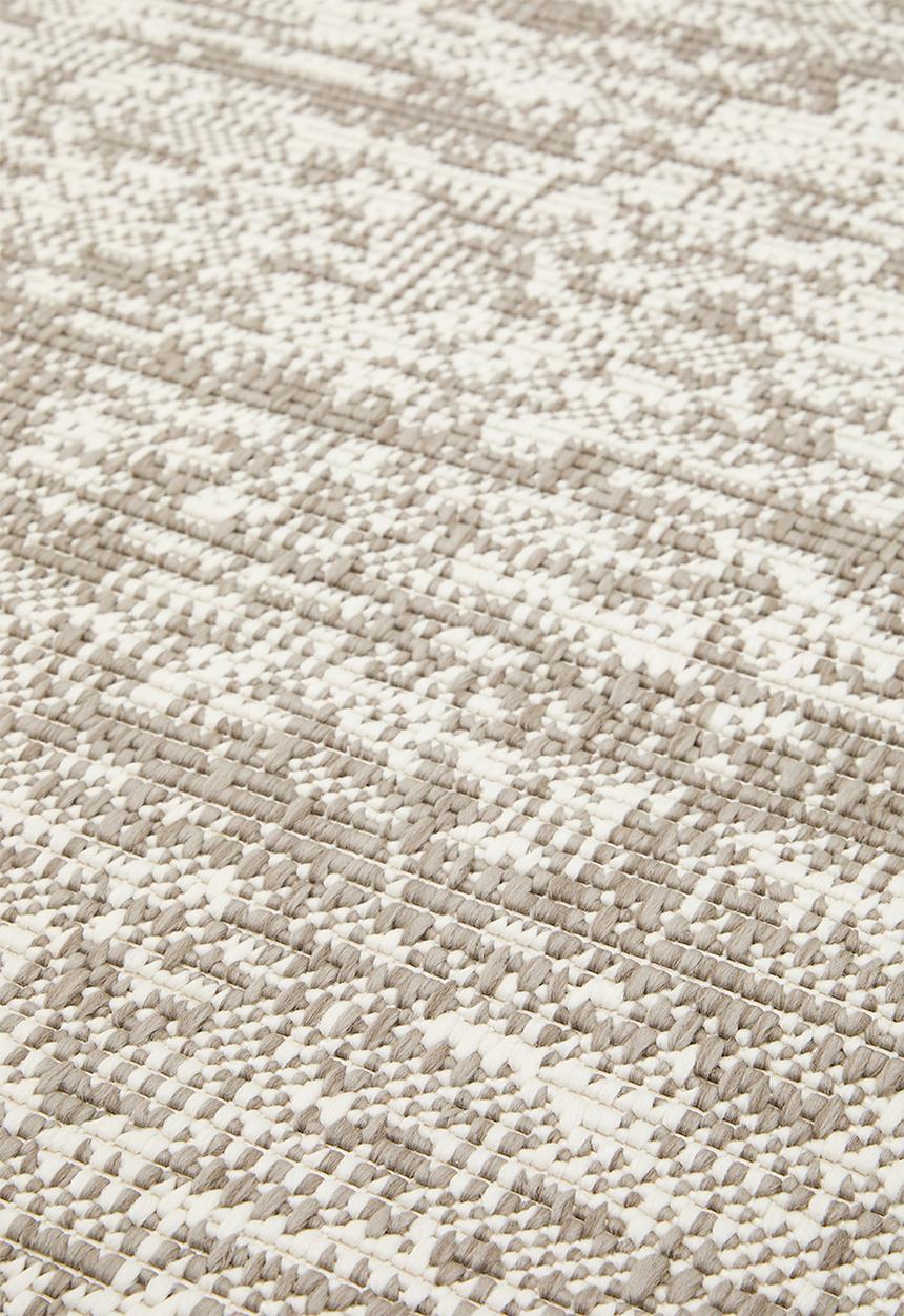 Distressed Outdoor/Indoor rug Taupe - 200 x 300
