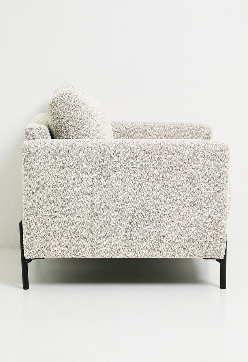 Hadley arm chair - natural tweed