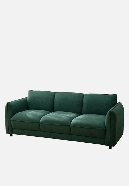 Declan 3 seater - green