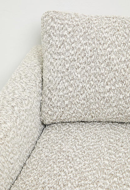 Hadley arm chair - natural tweed
