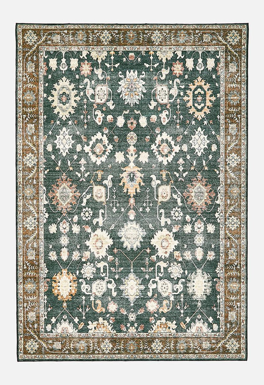 Moonlit Antique Rug Charcoal - 300 x 400