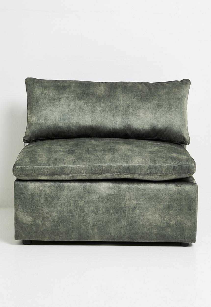 Halo 1 seater armless - forest