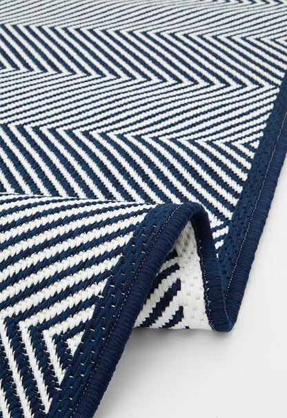 Zig Outdoor/Indoor Rug Navy - 200 x 300